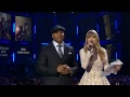Taylor Swift beatboxes with LL Cool J at Grammy nominations