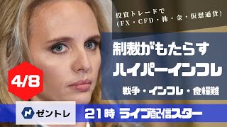 124円台は買いか? 今後の動きや資金管理について インフレに対する回避策や人生100年時代に備えよう FX ゼントレライブ配信 初心者おすすめチャート分析 移動平均線 一目均衡表トレード