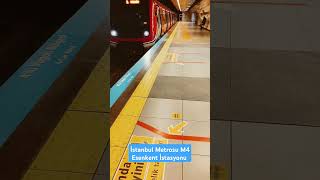 İstanbul Metrosu M4 Esenkent İstasyonu
