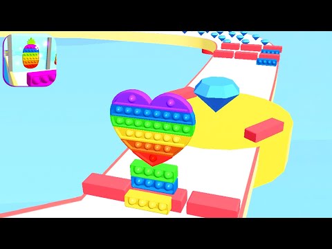 FIDGET RUSH MAX LEVEL 🌈👸💚 Gameplay All Levels Walkthrough iOS, Android New Game Update Mobile Game