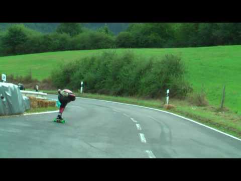 Downhill Skateboarding and Street Luge European Championchip in Insul 2010  (part 2)