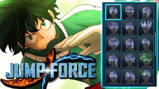 JUMP FORCE: All NEW Avatar & Create a Character REFRENCES!