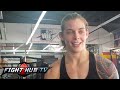 Jessamyn Duke feels Bethe Correia may be under estimating her for their UFC 172 bout