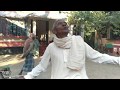 Comedy scene. Bengali old man was irritated and quarrel with brother