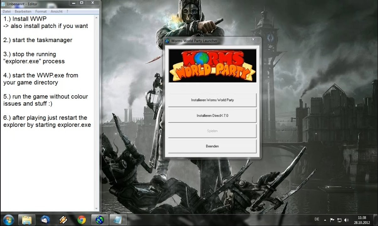Patch For Worms Armageddon For Windows 7