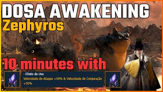 10 Minutes Of Insane Grind With 50% Attack Speed Buff In Zephyros