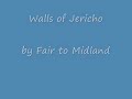 Fair to Midland - Walls of Jericho (with Lyrics)