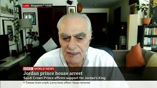 BBC World News 2021 04 05 Jordan crackdown