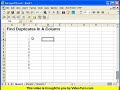 Excel Tutorial: Find Duplicates