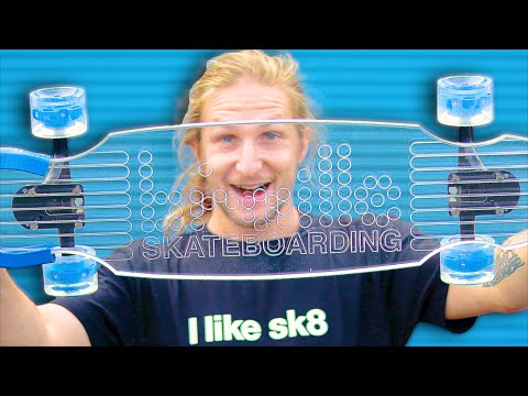 100% ACRYLIC SKATEBOARD?!