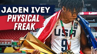 Jaden Ivey is NBA's newest athletic freak ⚡️
