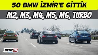 50 BMW toplandık, İzmir'e piste gittik | BMW Car Club Turkey İzmir gezisi | VLOG