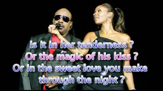 Watch Stevie Wonder How Will I Know video