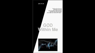 "God Within Me" John 14:23 Prayer Chant by Marlane #shorts