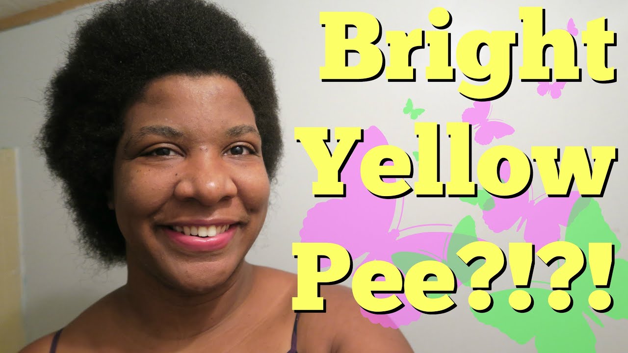 Yellow pee