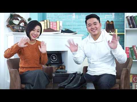 Giày da nam cao cổ Chelsea Boots GC06 2018 - Giày da nam tăng chiều cao đẹp nhất 2018