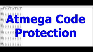 Avr Atmega Code Protection Yazılım Koruması