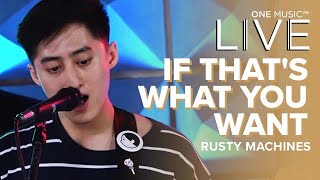 Watch Rusty Machines If Thats What You Want video