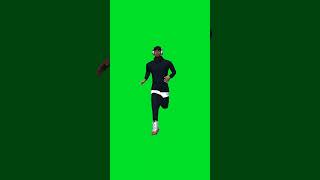 Running Green Screen