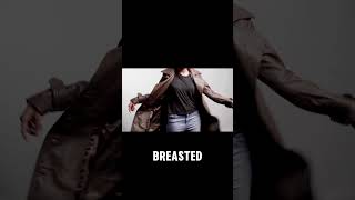 Jild Leather Trench Coat Review Best Double Breasted Leather Coat For Women 2024