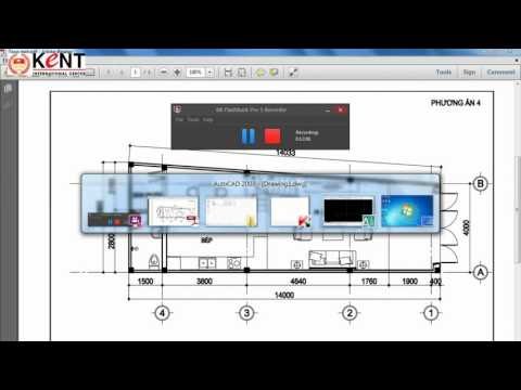 Hướng dẫn vẽ mặt bằng công năng autocad (phần 1)