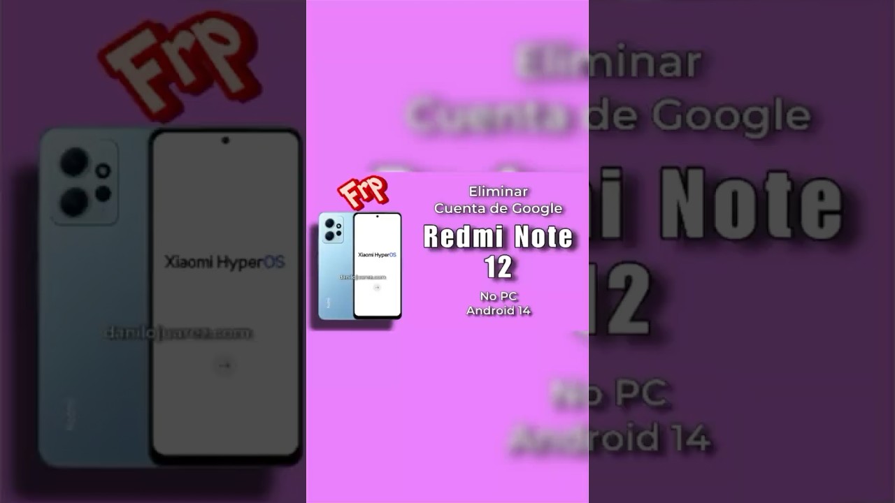 Eliminar cuenta de Google Xiaomi Redmi Note 12 Eliminar cuenta de Google Xiaomi Redmi Note 12