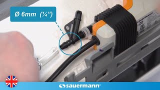Sauermann Si-20 pump : installation and wiring