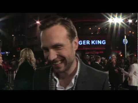 I Give It A Year -- European Premiere Interviews - Rafe Spall, Rose Byrne, Simon Baker
