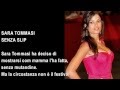 Sara Tommasi senza mutande