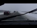 From Moscow to Tula 03/01/2013 (timelapse 4x)