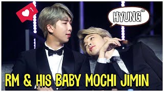 BTS Namjoon And His Baby Mochi Jimin - Minimoni Moments