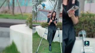 Beautiful Young Amputee Woman Defies Disability With One Leg