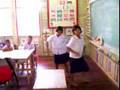 Thai Schoolgirls Dancing in Sukothai