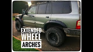 Fitting Extended Wheel Arches To A Nissan Patrol