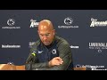 Penn State Football 2014 - James Franklin Postgame at Michigan