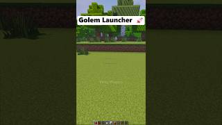Easy Iron Em Launcher In Minecraft