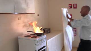 How to use a Fire Blanket Australia