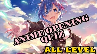 ANIME OPENING QUIZ | EASY/MEDIUM/HARD/HELL | 40 OPENINGS