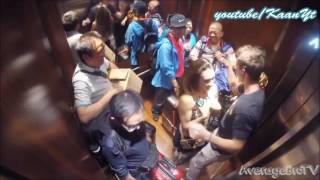 Asansörde zorla öpülen kız zevk alıyor!!! [Türkçe Altyazı ] HD