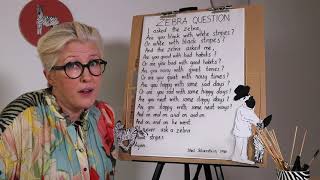Watch Shel Silverstein Zebra Question video