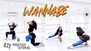 [PRACTICE] ITZY - 'WANNABE' - FULL Dance Tutorial - SLOWED + MIRRORED