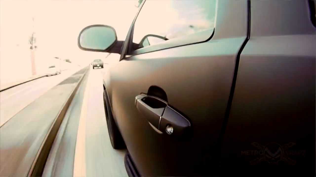 Metro Wrapz - GMC Yukon Denali Matte Black Wrap - YouTube
