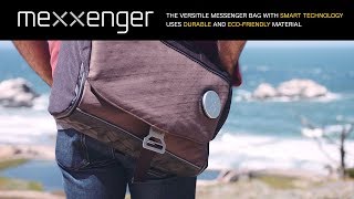 Mexxenger - high tech, modular messenger bag