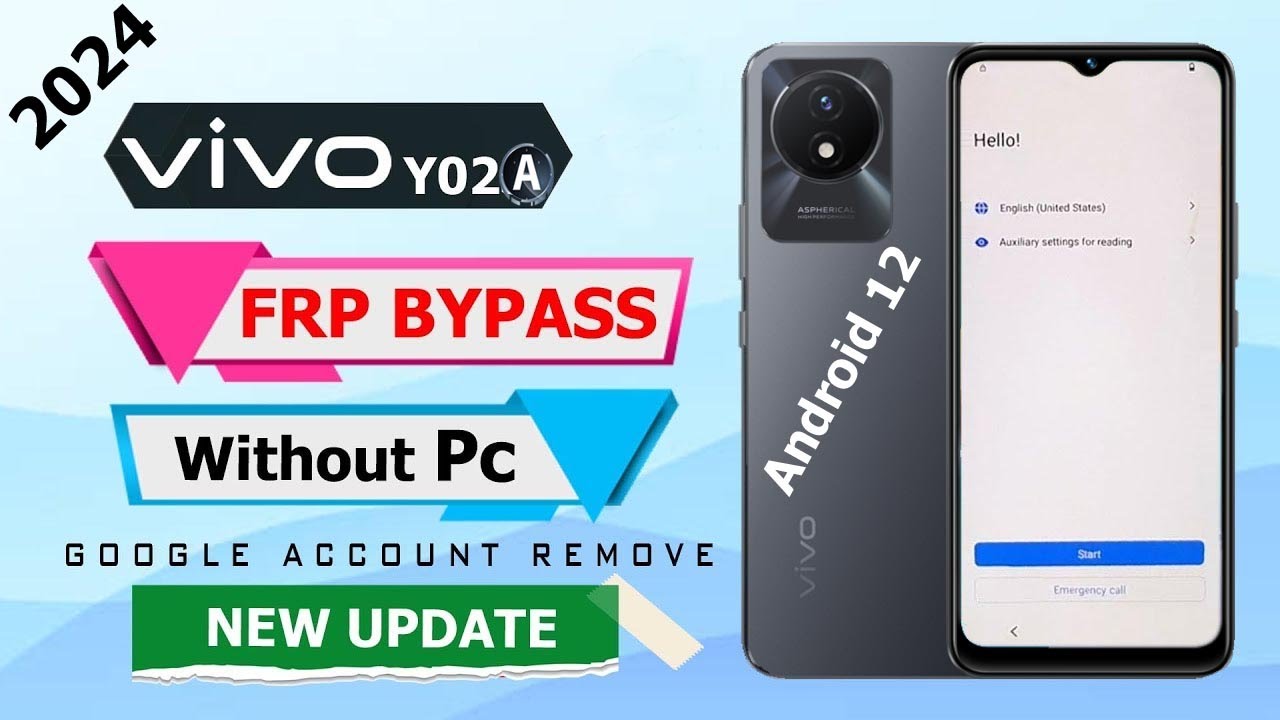 Vivo Y02a Frp Bypass 2024 Android 12 Without Pc || Vivo Vivo Y02a Frp Bypass 2024 Android 12 Without Pc || Vivo