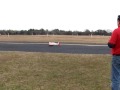 Paul Kelly takes off his latest model airplane, a RC CAP-232