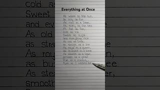 Lenka - Everything At Once Lyrics