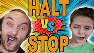 Halt Stop Andreas Hat Einen Sohn