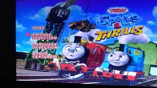 Spills And Thrills Dvd Menu