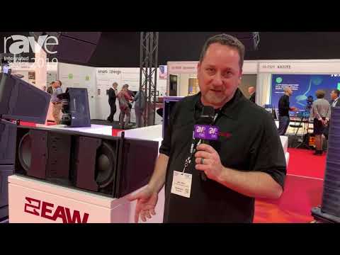 ISE 2019: Eastern Acoustic Works Exhibits KF810 Line Array with Sub