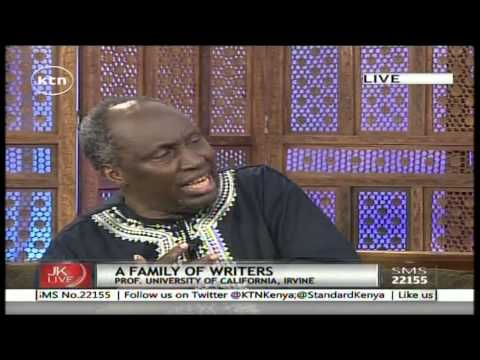 Jeff Koinange Live with renown author Prof. Ngugi wa Thiong'o part1